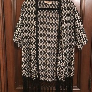 Altar’d State Kimono with fringe
